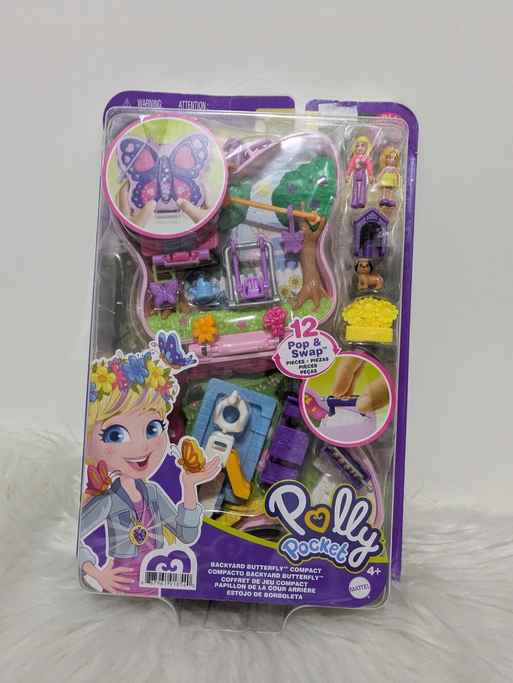 Polly Pocket Backyard Butterfly Compact Playset 2020 Mattel Brand New/sealed
